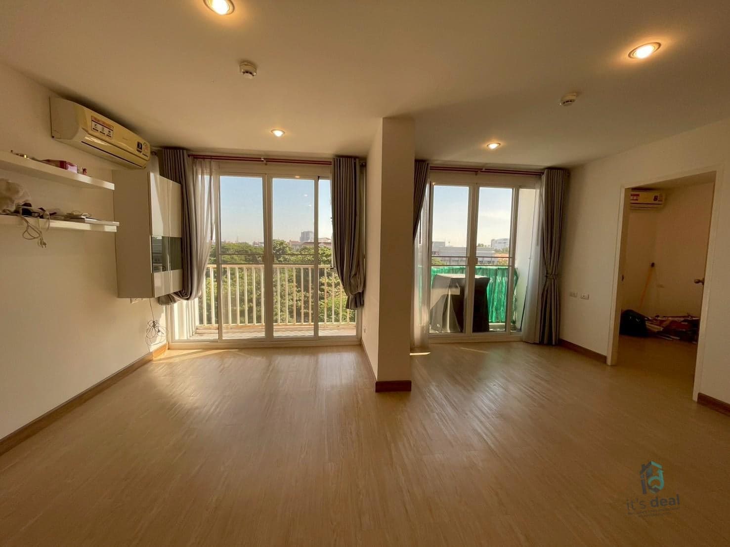Town Sukhumvit 71 condo, a rare spacious unit in this price range, fully furnished and ready to move in